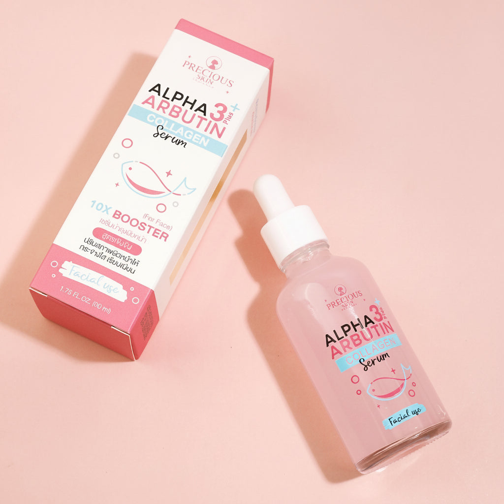 Precious skin: Alpha Arbutin series.