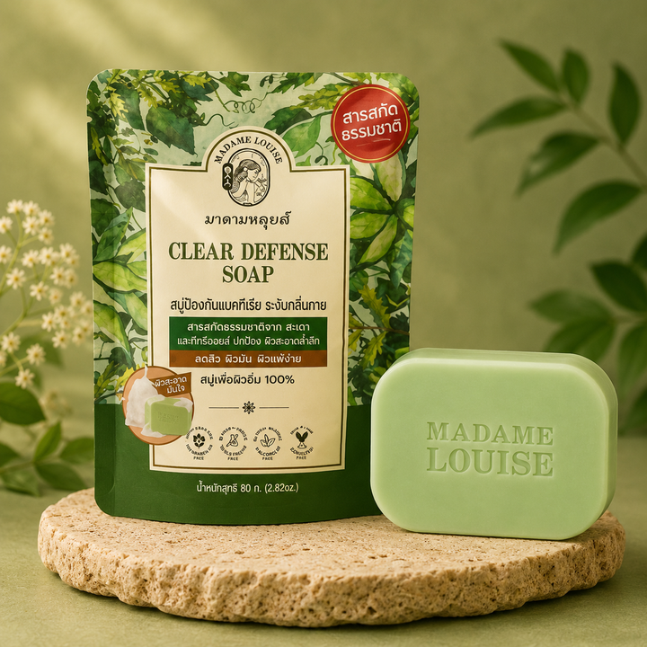 Madame Louise Soap Clear Defense Acne.