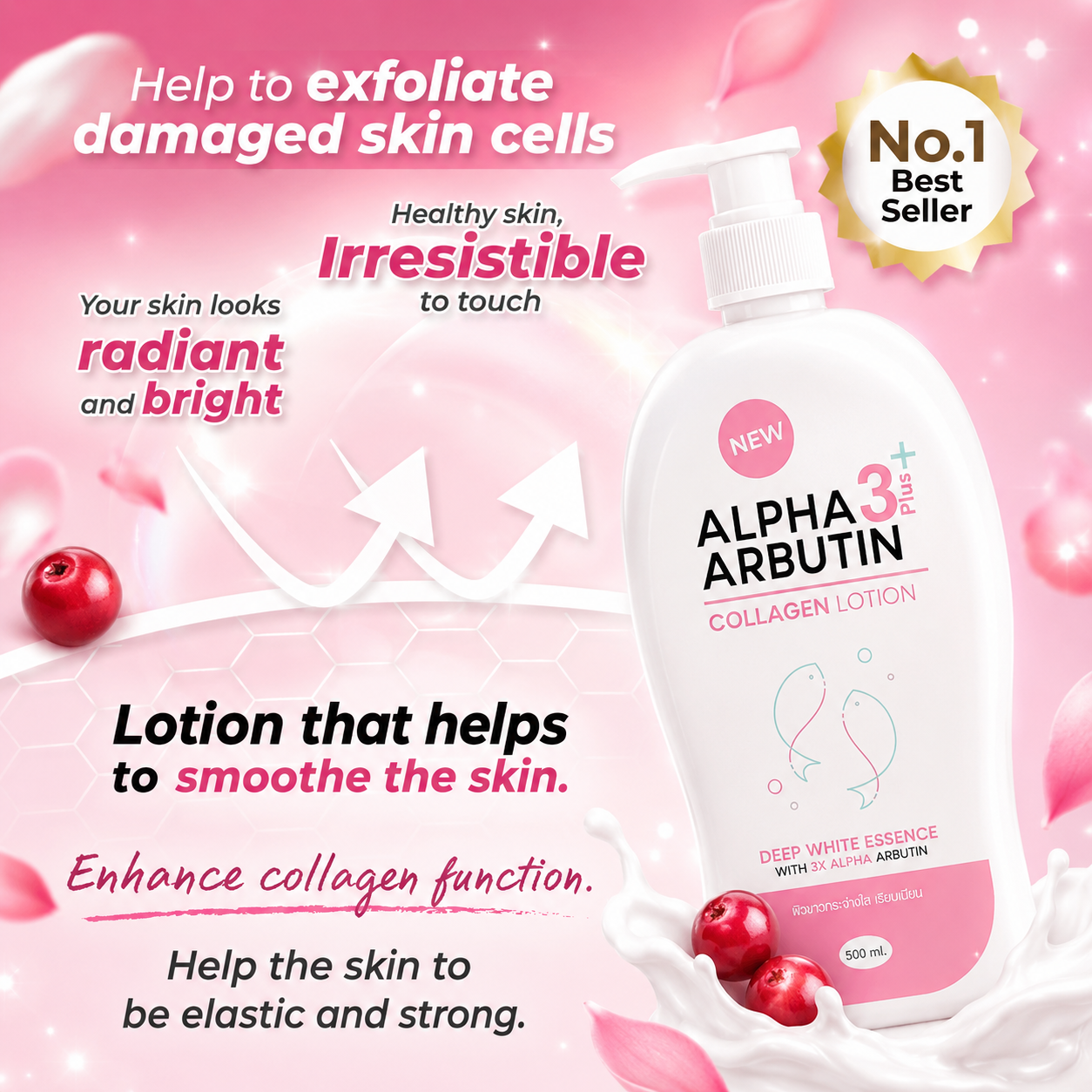 Alpha Arbutin 3 Plus Collagen Lotion