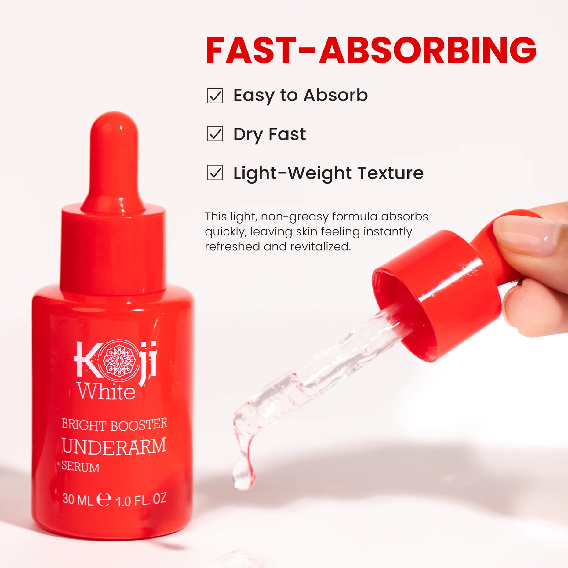 Koji White- Bright Booster Underarm Serum