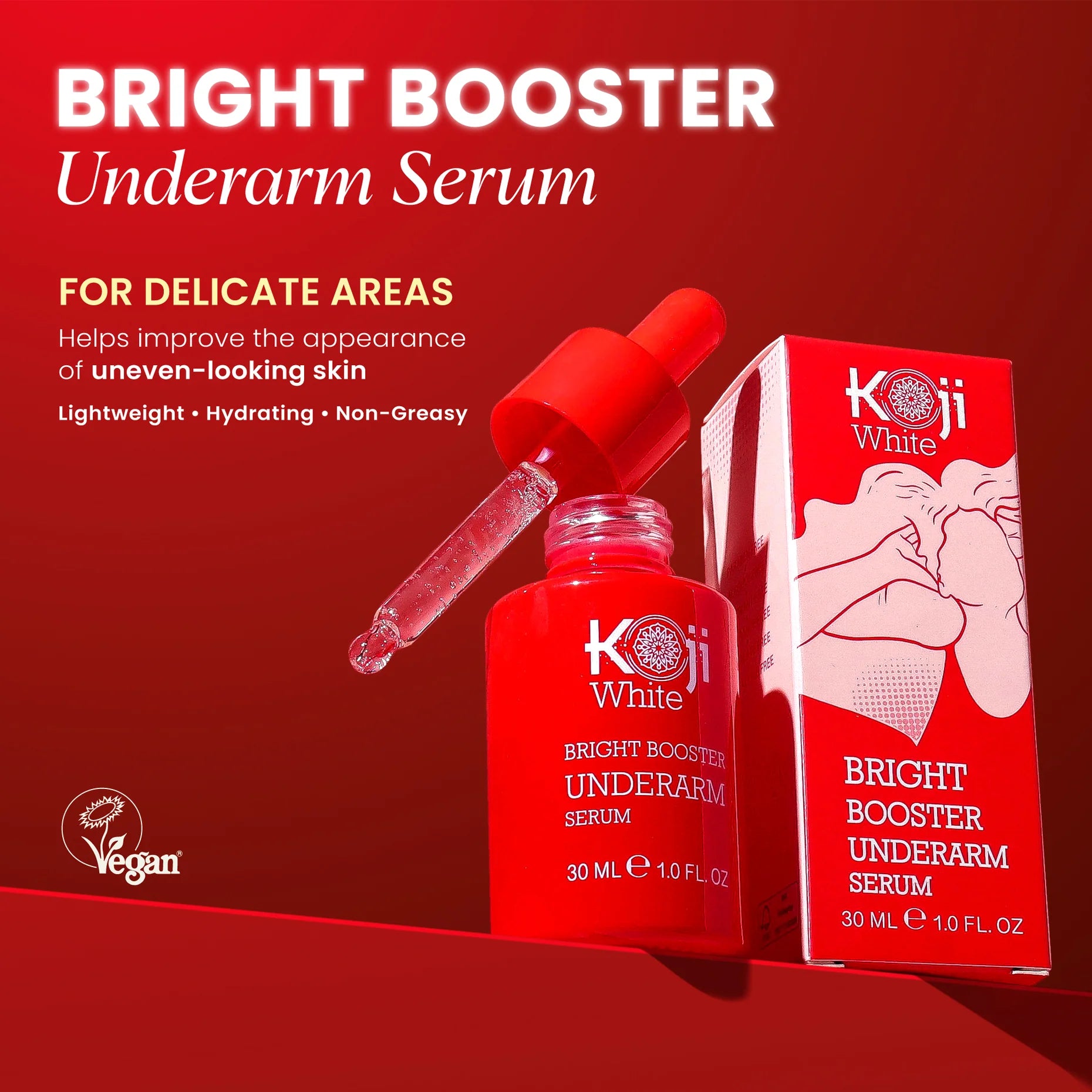 Koji White- Bright Booster Underarm Serum