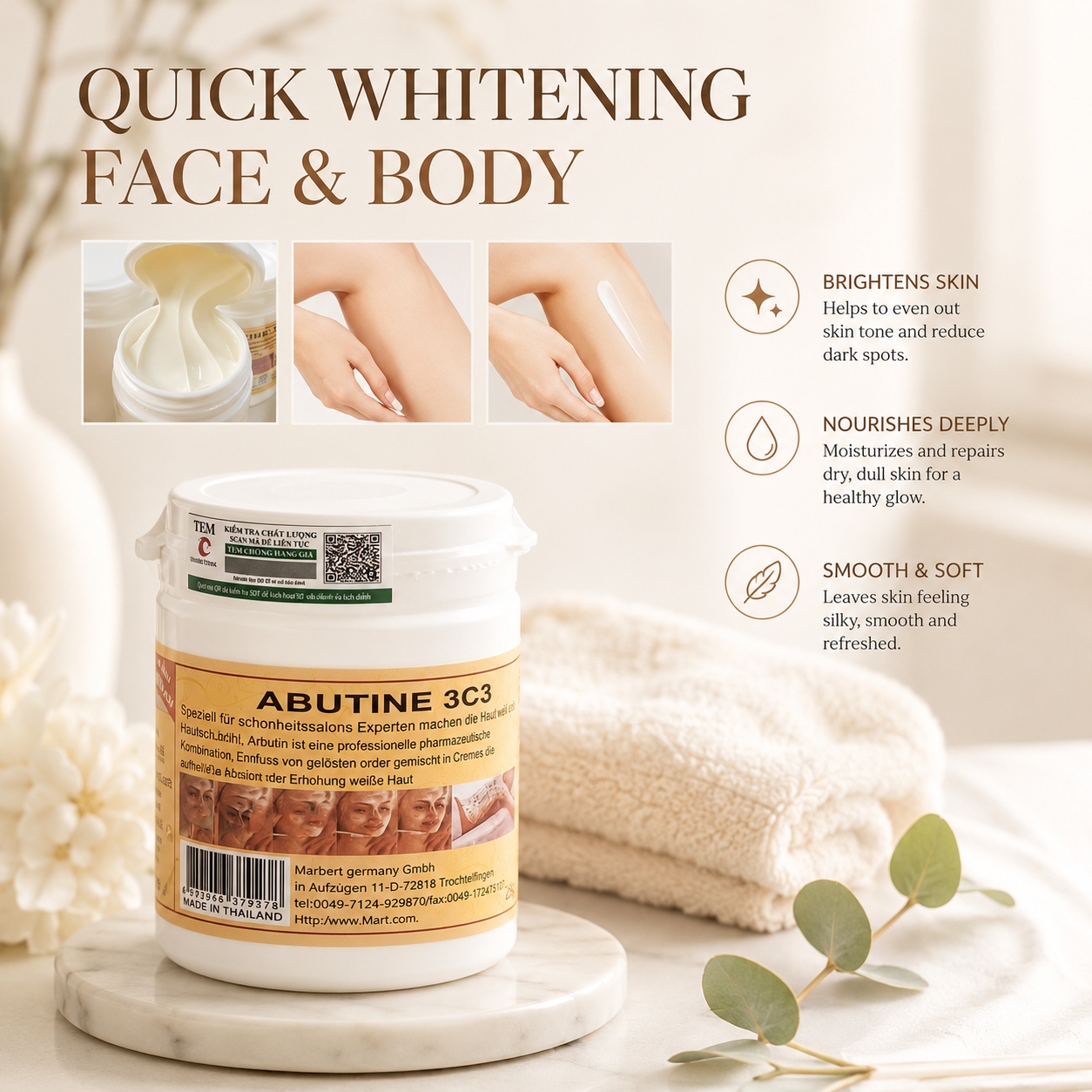 ABUTINE 3C3 CREAM 250g