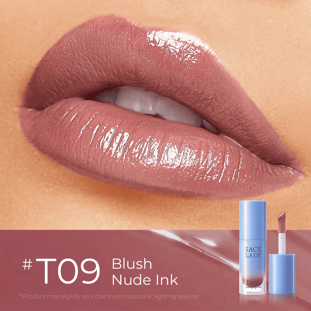 Sace Lady - Tattoo Glossy Lip Tint No-Transfer