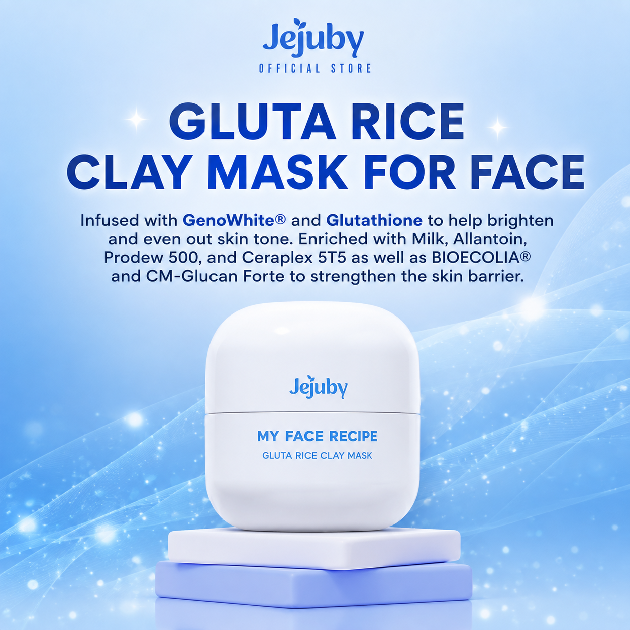 Jejuby Gluta Rice Clay Mask
