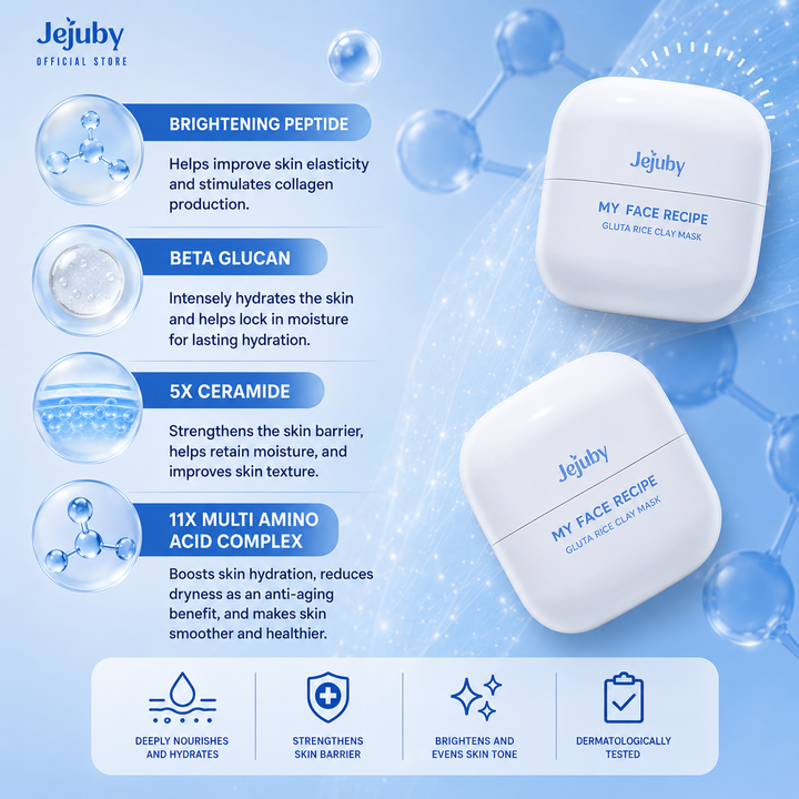 Jejuby Gluta Rice Clay Mask