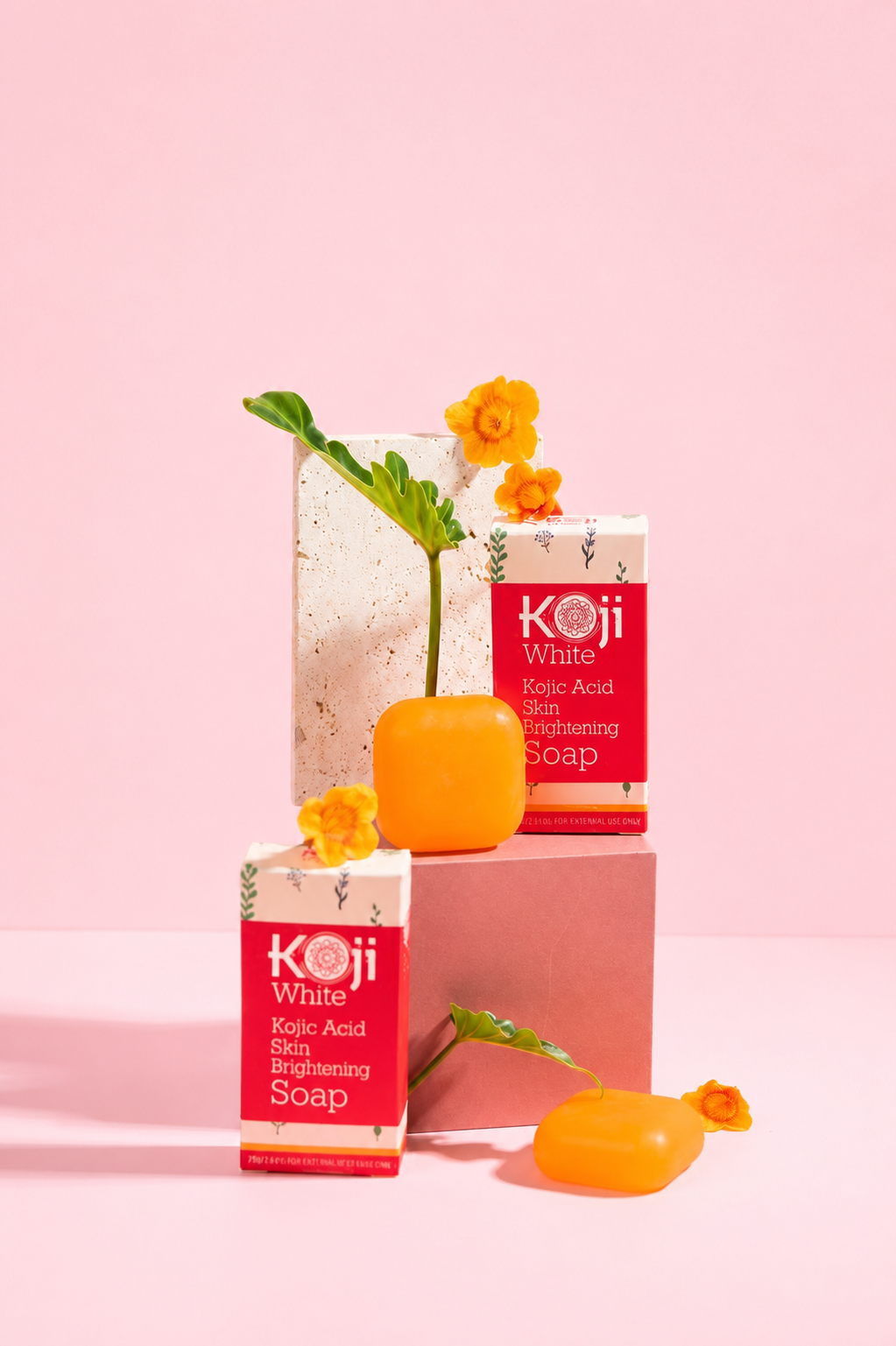 Pure Kojic Acid Skin Brightening Soap (2 Bars)