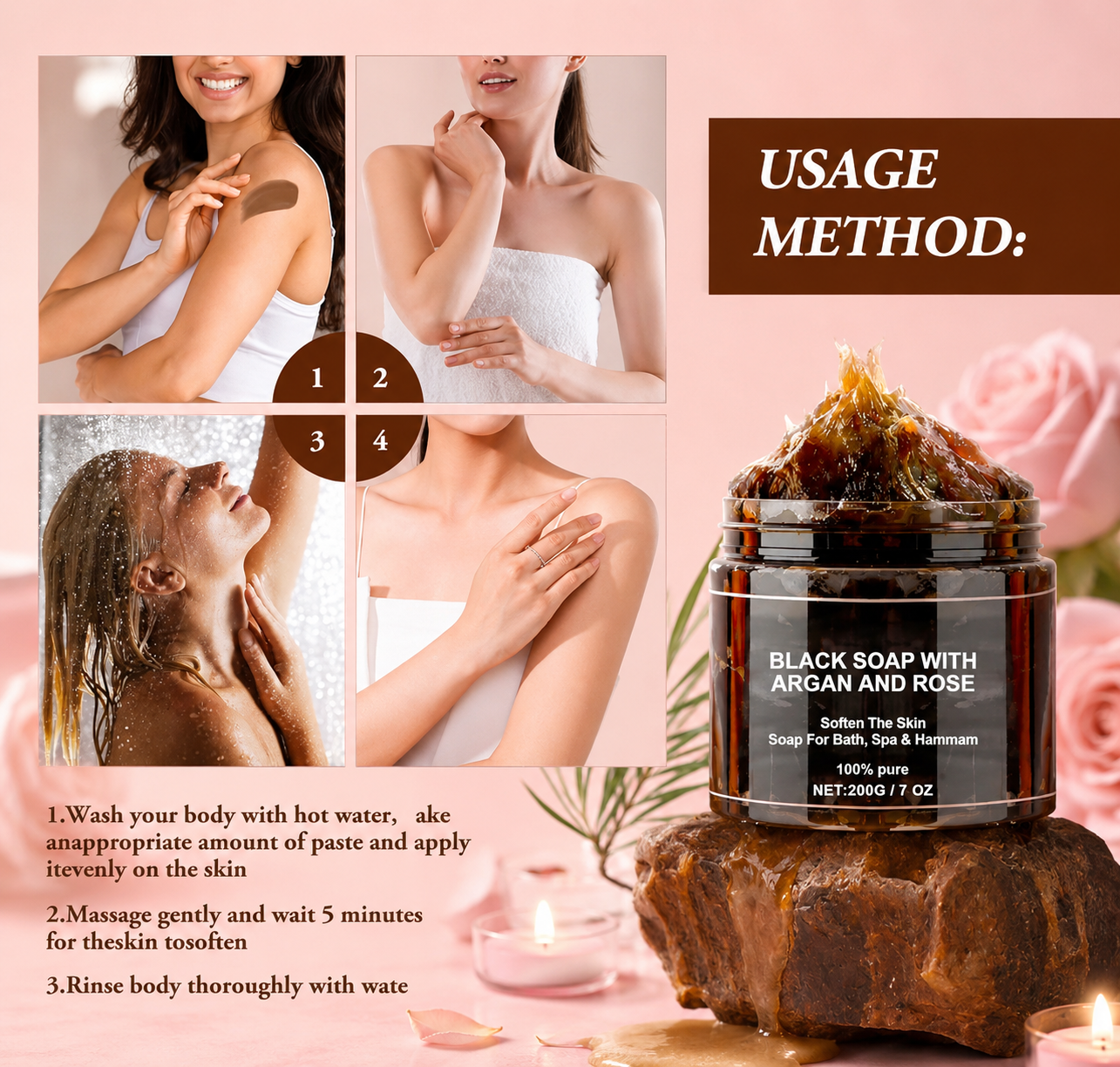 Black Beldi soap