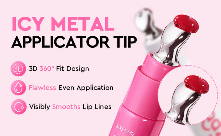 Glad2Glow Brightening Lip Serum with charm