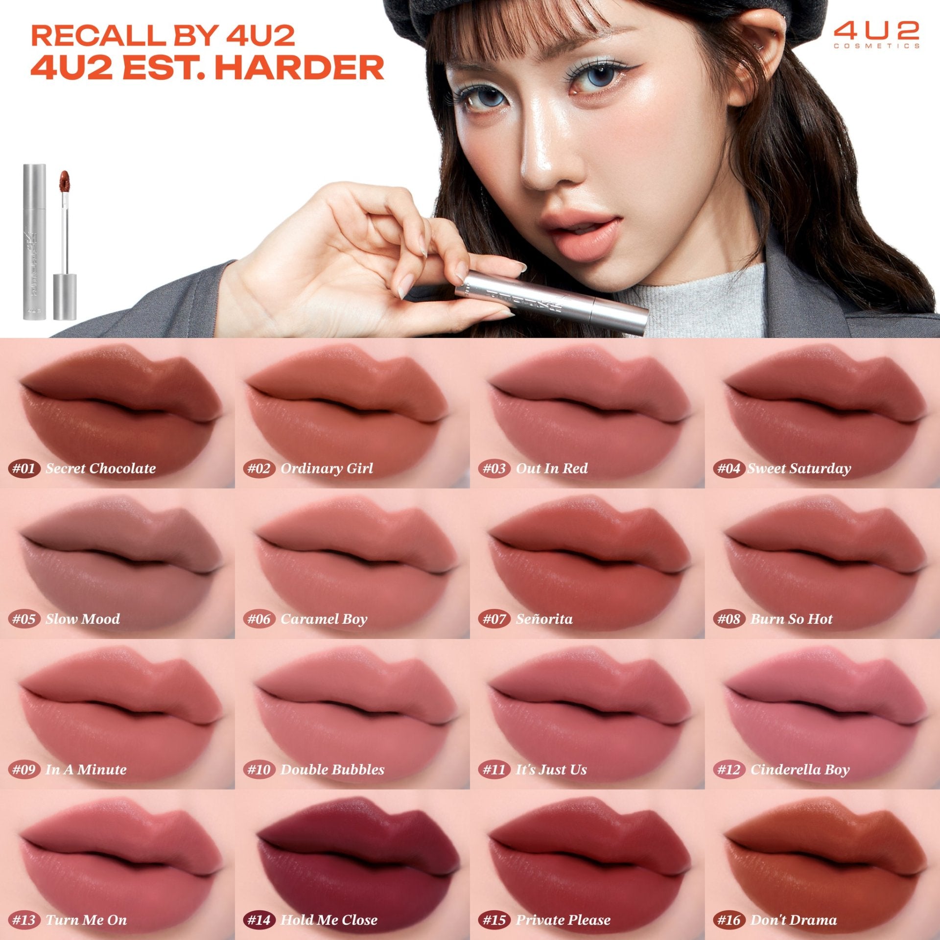 4U2 EST.HARDER Liquid Lipstick