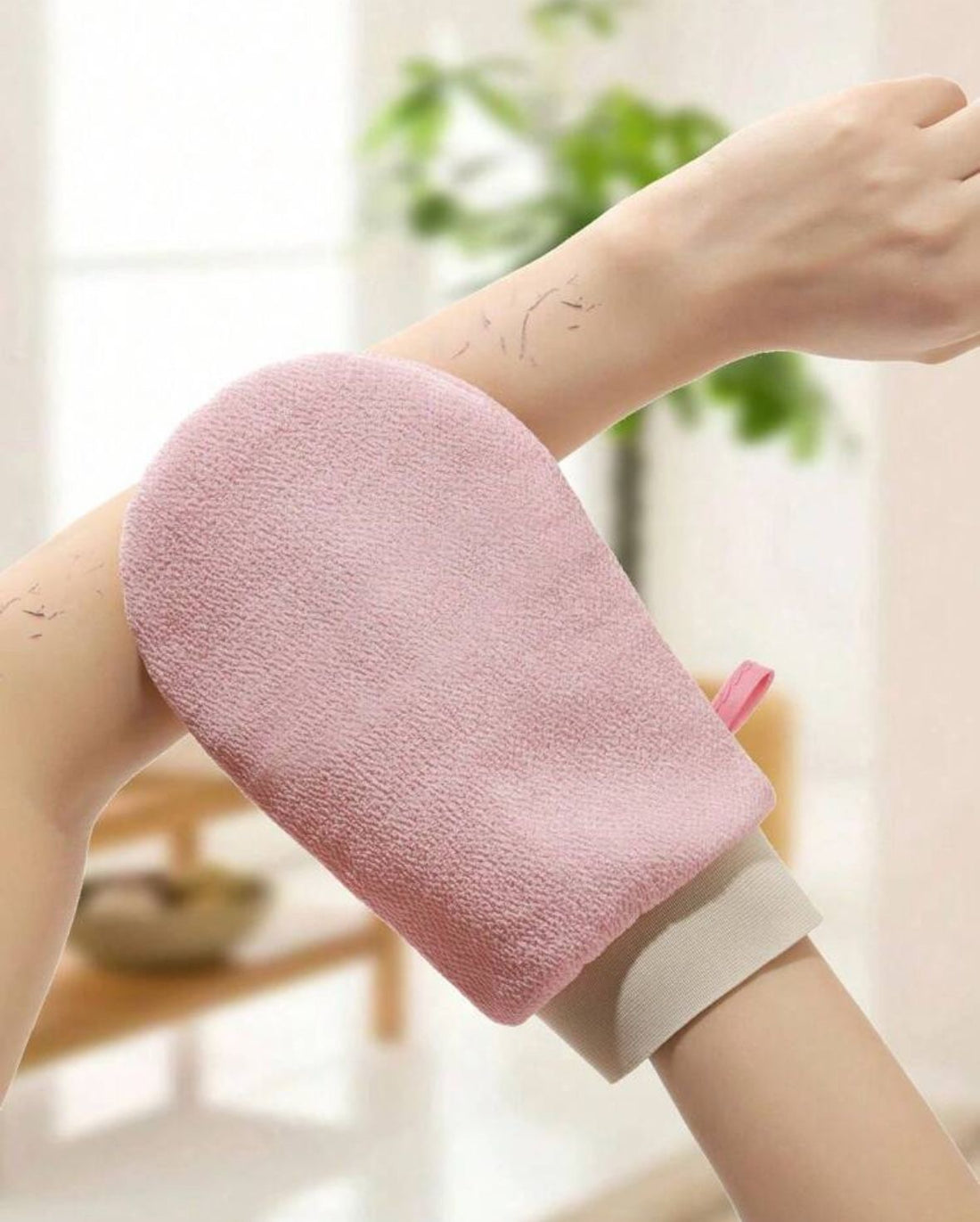 Pink Hammam Luxe Kessa Gloves
