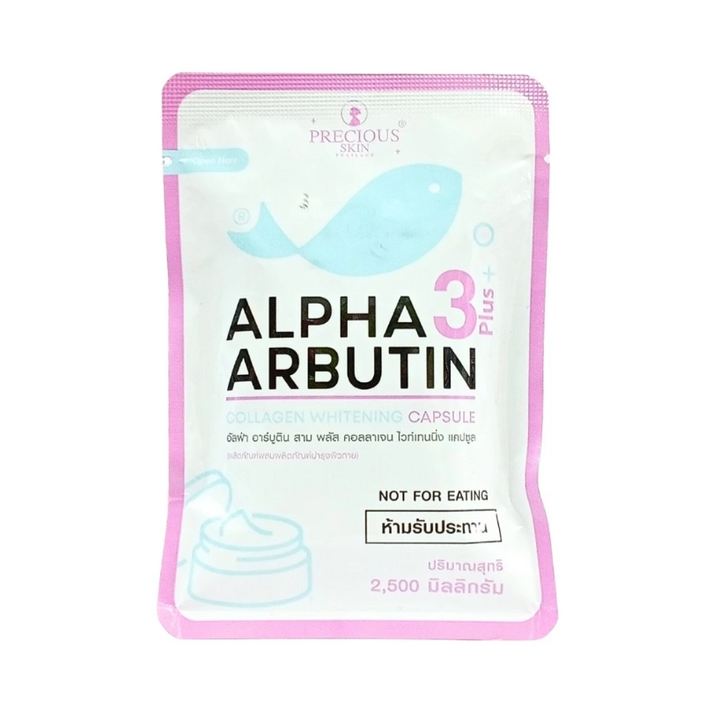 Precious Skin Alpha Arbutin 3 Plus Collagen Whitening Capsule