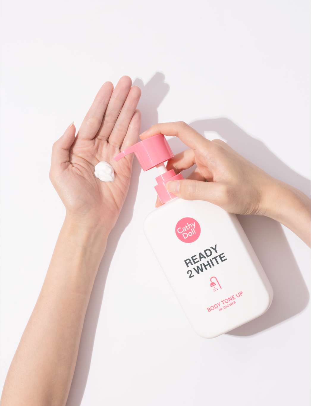 Cathy Doll Ready 2 White Body Tone Up In Shower Bath Cream 400ml Skin